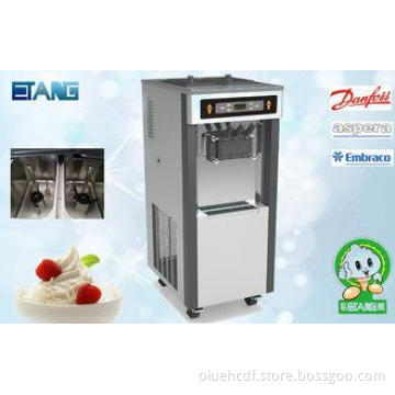 Soft Serve Yogurt Making Equipment , Colorful Display Scree